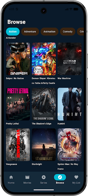 Movies & Series World Screenshot 1