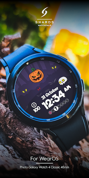 SH002 Watch Face, WearOS watch Screenshot 1
