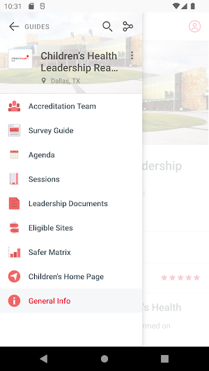 Children’s Health Survey Guide Screenshot 1