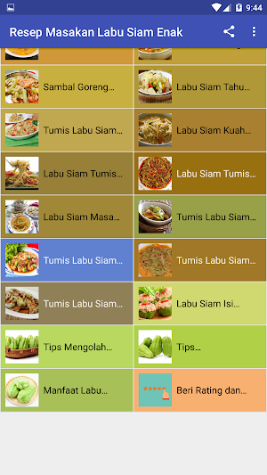 Resep Masakan Labu Siam Enak Screenshot 3