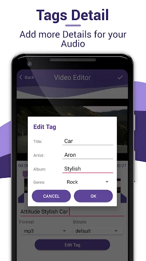 Video to Mp3 cutter- video converter Screenshot 3