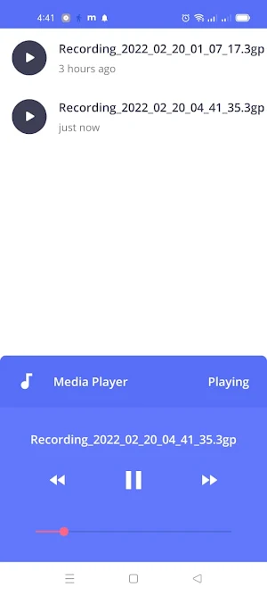 Voice Recorder Screenshot 1