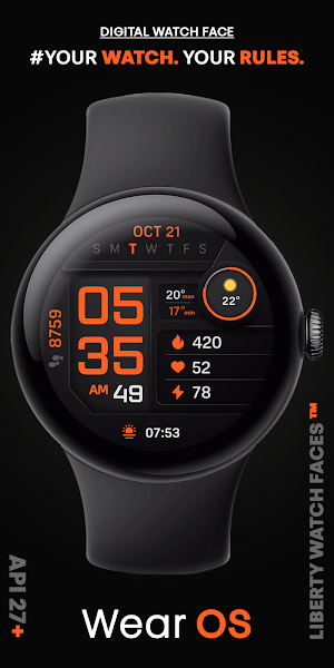 PIXEL INSTINCT 3 Watch Face Screenshot 2