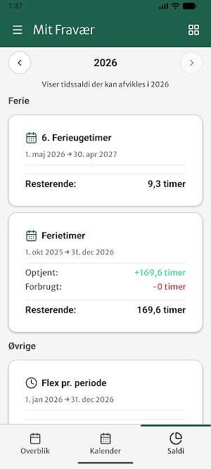 KMD Opus Medarbejder Screenshot 2