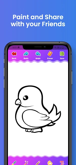 Kids Drawing & Coloring Game Screenshot 3