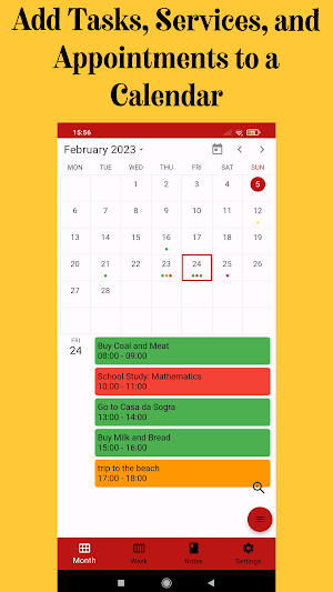 notes in folders Screenshot 2
