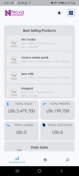 Nova Business - Point of Sales Screenshot 2