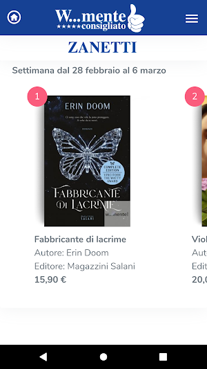 Libreria Zanetti Screenshot 2