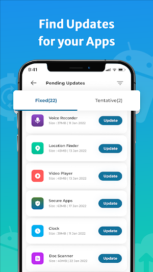 Software Updater: Apps & Games Screenshot 1