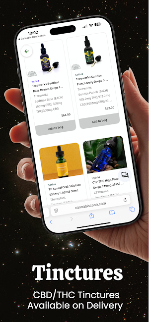 Cannabis Connection Delivery Screenshot 0