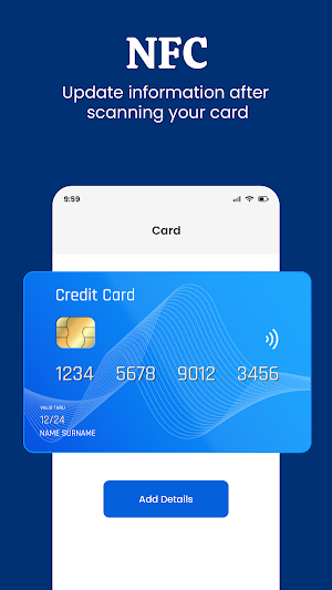 NFC : Credit Card Reader Pro Screenshot 0