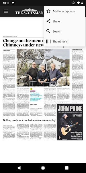 The Scotsman Newspaper Screenshot 2