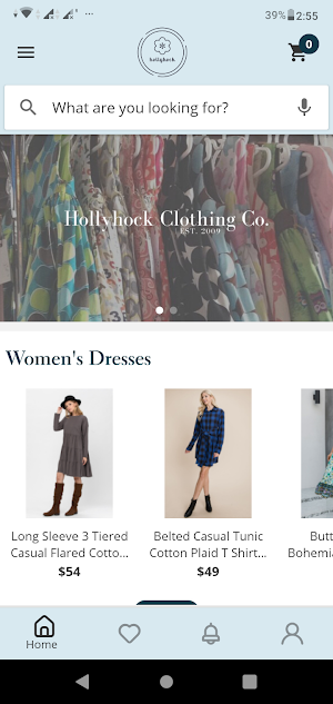 Hollyhock Clothing Company Screenshot 0