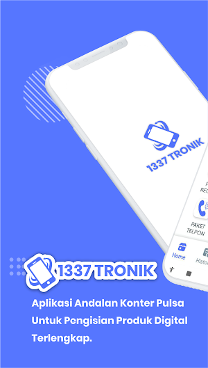 1337 TRONIK - Agen Pulsa Murah Screenshot 0