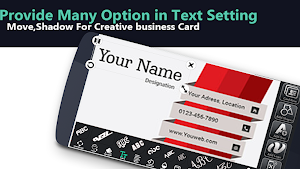 Visiting Card Maker with Photo Screenshot 1