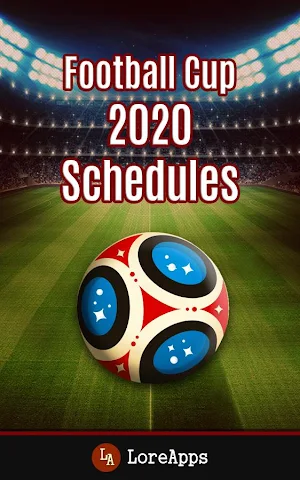 Schedules for Football cup Screenshot 0
