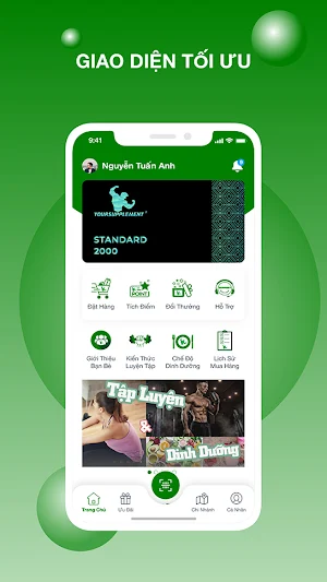 YourSupplement - Dinh Dưỡng & Tập Luyện Screenshot 0