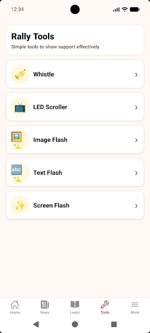 TVK Power – Supporter App Screenshot 3