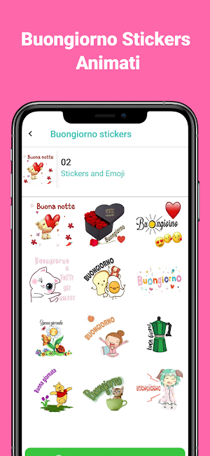 Stickers Buongiorno wasticker Screenshot 2
