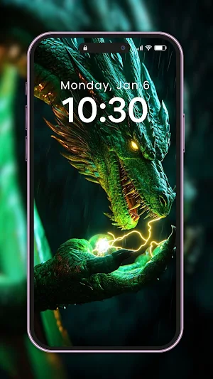 Mythical Dragon Wallpaper Screenshot 2