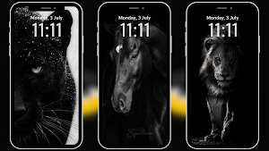 Black Animal Wallpapers 4K Screenshot 2