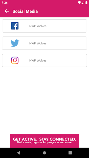 NWP Sport and Fitness Screenshot 3