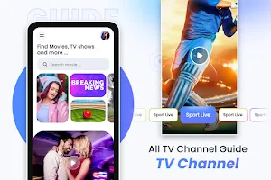 Live TV Online Channel Guide Screenshot 0