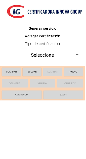 Certificadora Innova App Screenshot 1