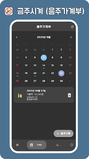금주시계 with 음주가계부 Screenshot 2