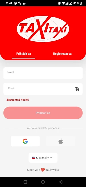 Taxi Prievidza Screenshot 0