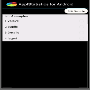 Applied Statistics for Android Screenshot 0
