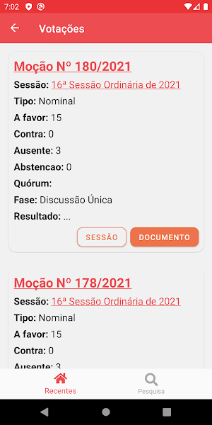 Câmara Municipal de Americana Screenshot 1