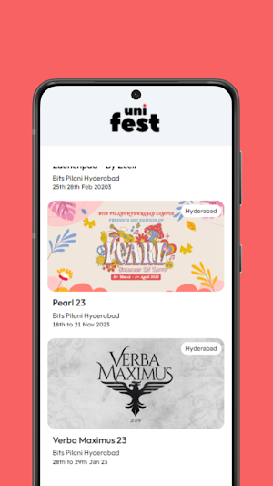 Unifest Screenshot 2