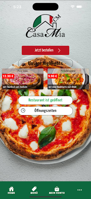 Pizzaria Casa Mia Screenshot 0