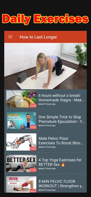 Healthy Tips/How Last Longer Screenshot 2