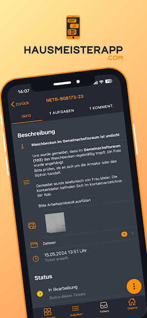 Hausmeisterapp.com Screenshot 0