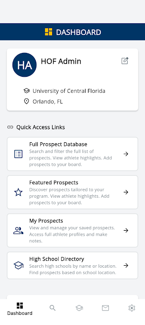 HOF Recruiting Screenshot 0