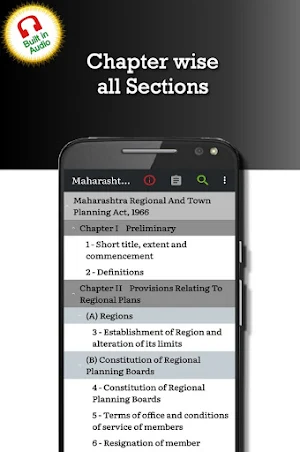 Maharashtra Regional and Town Planning Act 1966 Screenshot 1