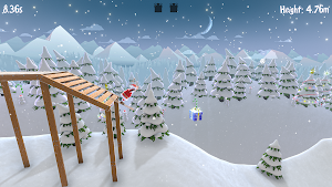 Santa's Slippery Slope Ski Sim Screenshot 1