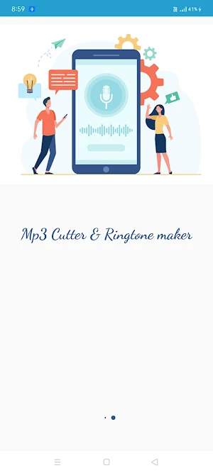 Mp3 Cutter and Ringtone Maker Screenshot 0