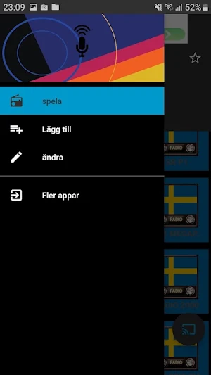 Sveriges radio på nätet Screenshot 1