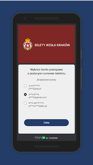 Bilety Wisła Kraków Screenshot 1