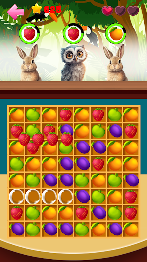Jungle Fruits Match 3 Screenshot 2