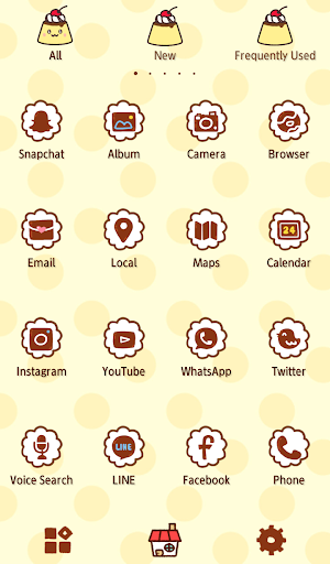 Sweets Wallpaper Cute Pudding Theme Screenshot 2