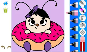 PoppyBee Coloring Screenshot 2