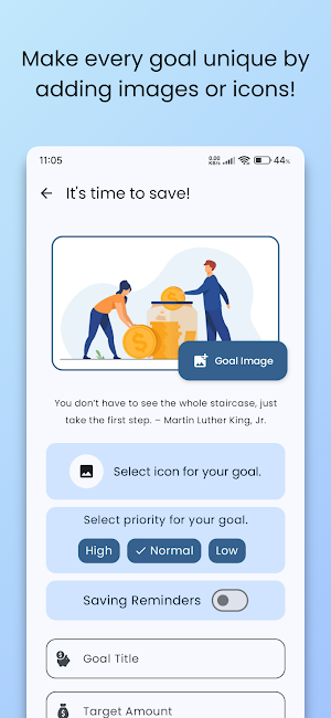 GreenStash: Track Your Savings Screenshot 2