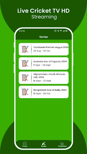 Live Cricket TV HD Streaming Screenshot 3