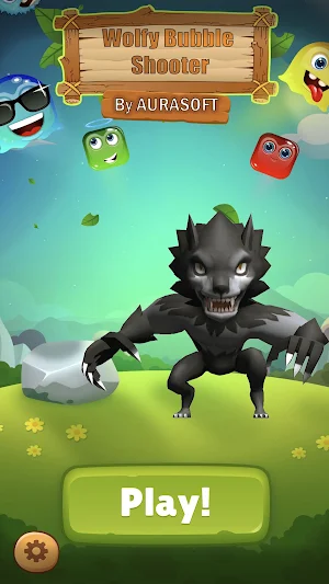 Wolfy Bubble Shooter | POP Gun Screenshot 0