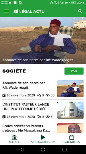 Sénégal Actu Infos Screenshot 2