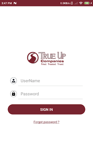 True Up Screenshot 1